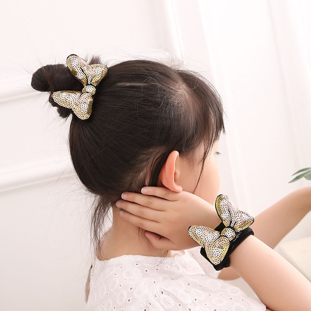 Colorful Sequin Slap Bracelets Party Wrist Strap Wristband for Kids Birthday Beach Party Supplier