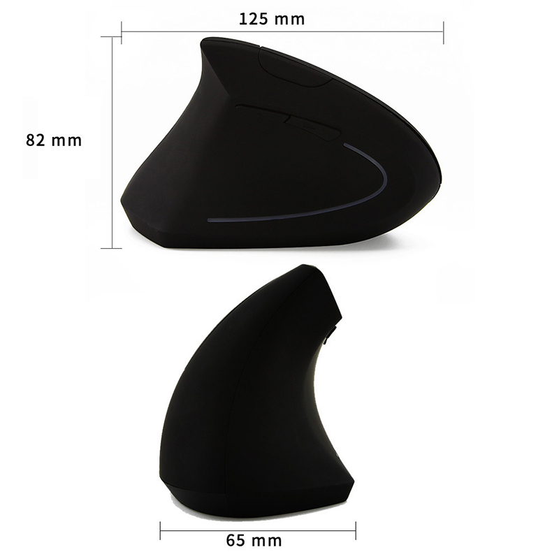 Left Hand Right Hand Ergonomic Vertical Mouse Vertical Office Mouse Wireless Mouse