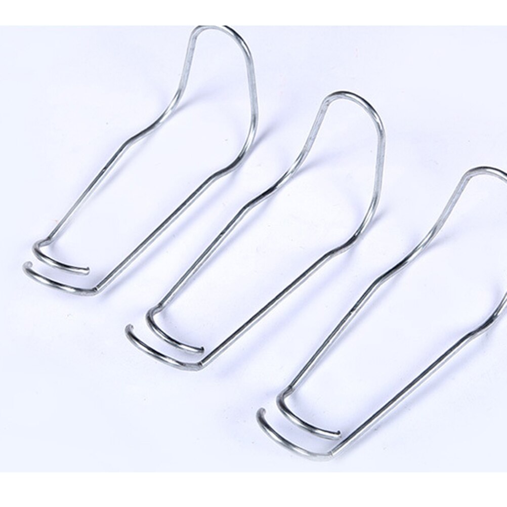 10pcs Greenhouse Glazing Wire Clips Steel Tube Wire Clips Greenhouses Parts Accessories
