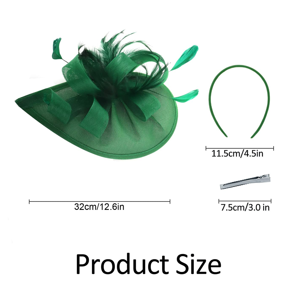 Charmante Fascinators Veer Bruiloft Mesh Hoed Bloem Bruid Cocktail Tea Party Hoofddeksels Vrouwen Hoed Hoofdband Haaraccessoire