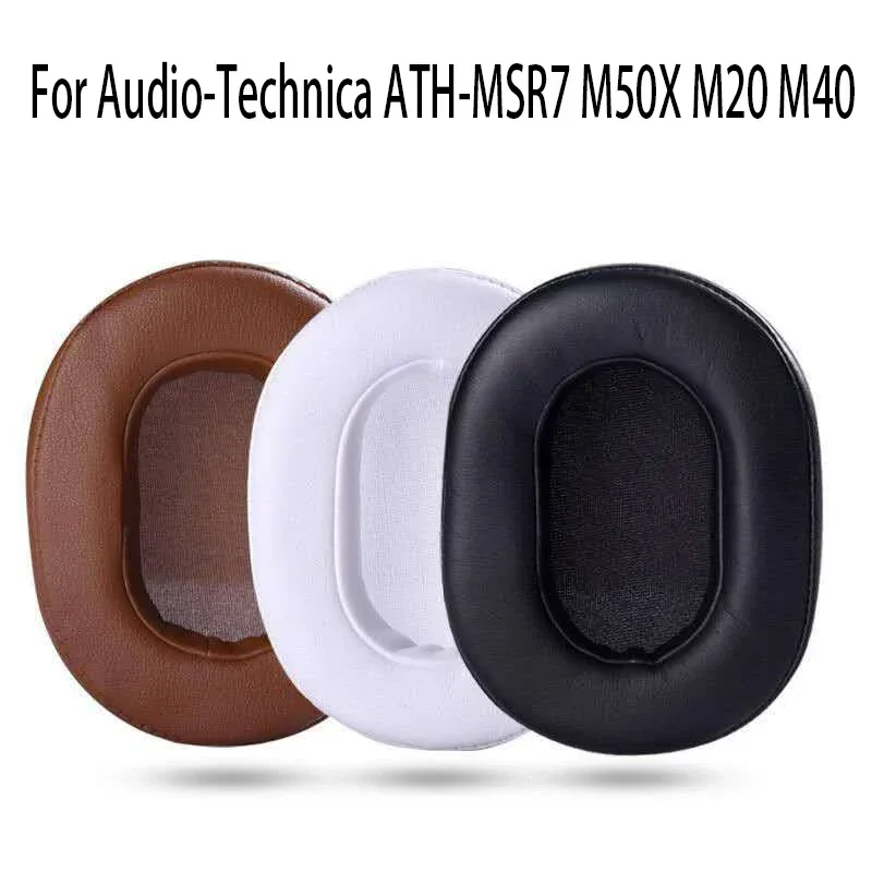 Ersatz-Ohrpolster für Audio- Technica ATH M70 M50X M50 MSR7 M40X M40 M30X Headset-Ohrenschützer-Abdeckung, Ohrpolster, Tassen