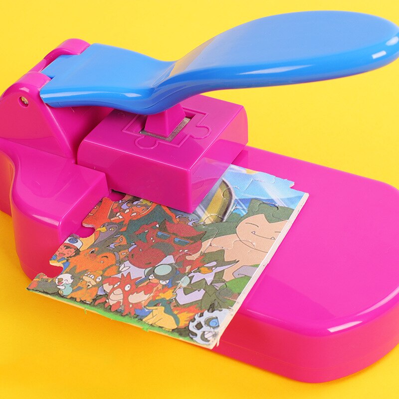 Machine de découpe de puzzle à la maison, peinture de puzzle manuelle pour enfants, jouets de puzzle faits maison
