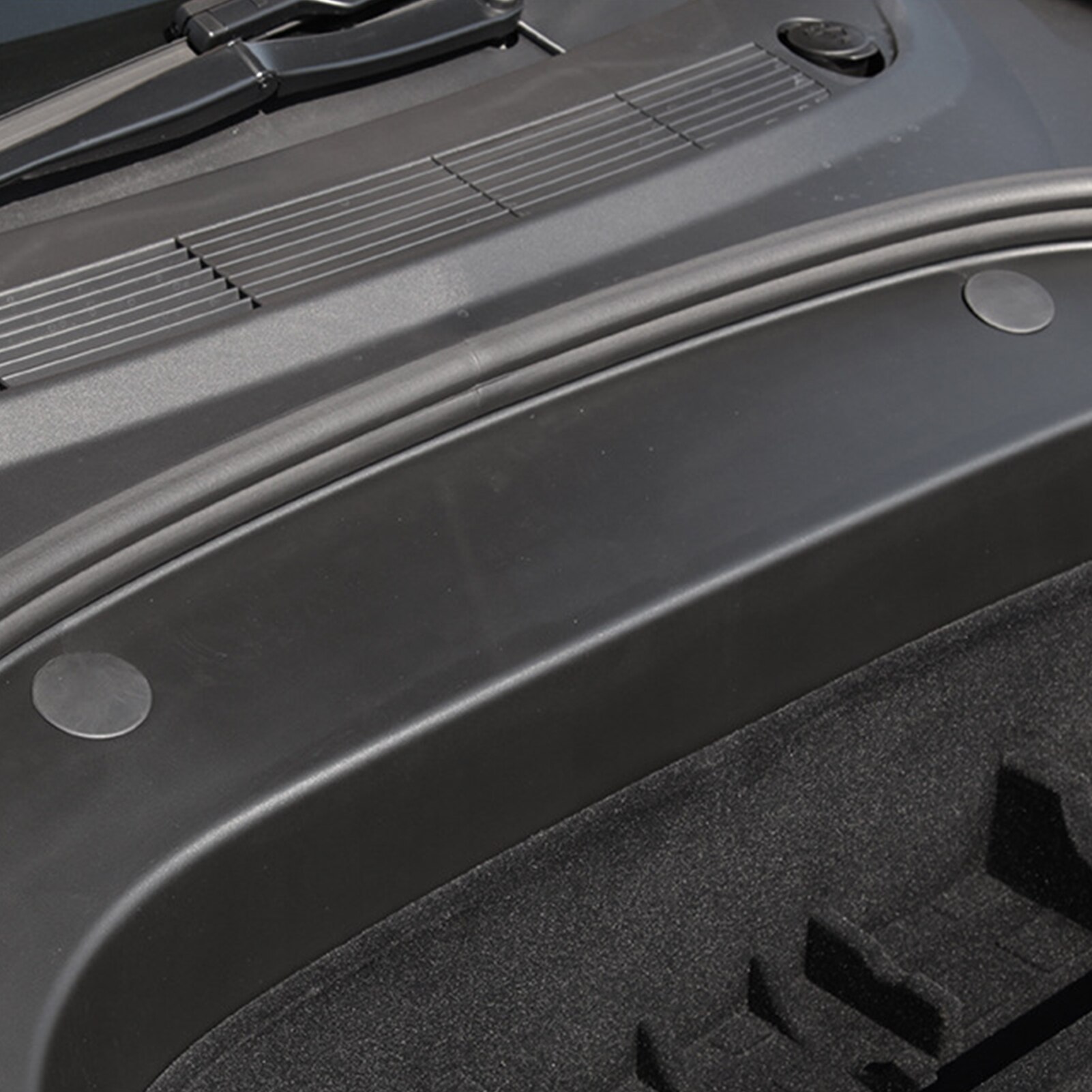 2 Stuks Voor Kofferbak Anti-Dust Caps Voor Tesla Model 3 Schroef Beschermende Doos Gat Plug Cover Organizer Siliconen auto Opslag -2022