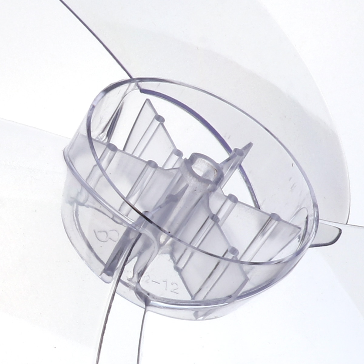 1 Universal 12 Inch Fan Blade Lightweight PP Plastic Clear Three Leaves for Stand/Table Fanner Household Brand Fans Blades Parts