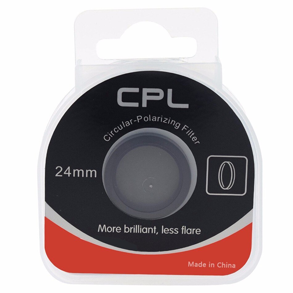 Conkim 24mm CPL Filter For Car Dash Camera DVR 0806/0806s/0903/0905/0906 Magnetic Circular Polarizer Glass 24mm