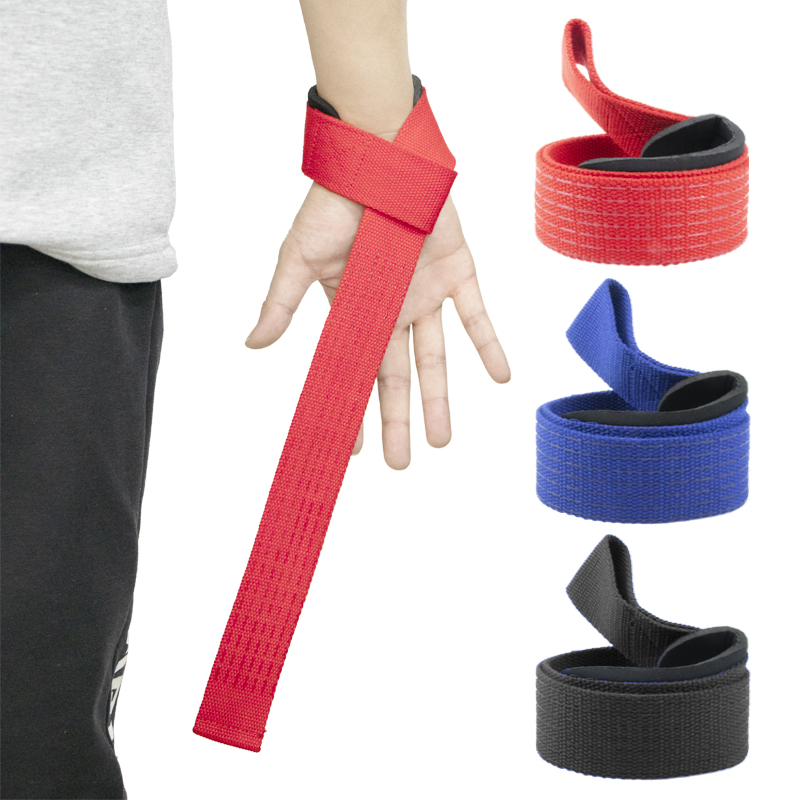 Weight Lifting Hand Wrist Belt Gym Lifting Straps Fitness Wrist Wrap Bodybuilding Dumbbell Barbell Exercise Training Power