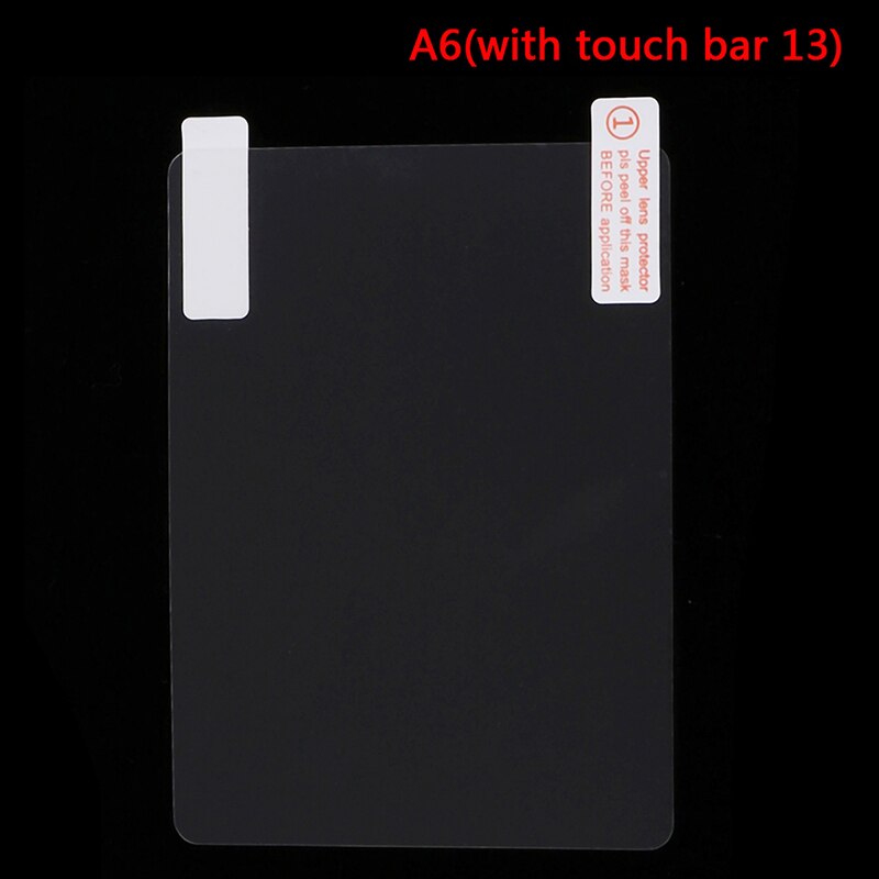 Laptop Touchpad Protector Sticker High Clear Touchpad Protective Film For Macbook Air Retina Touch Bar Laptop: with touch bar 13