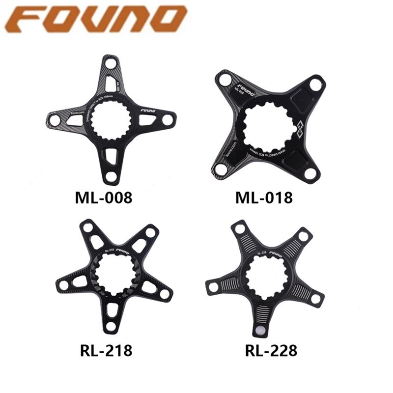 FOVNO Disk Grab Chainring Adapter Spider Converter ML-008/ML-018 104bcd GXP RL-218/RL-228 110bcd 12s 12 Speed Chainring