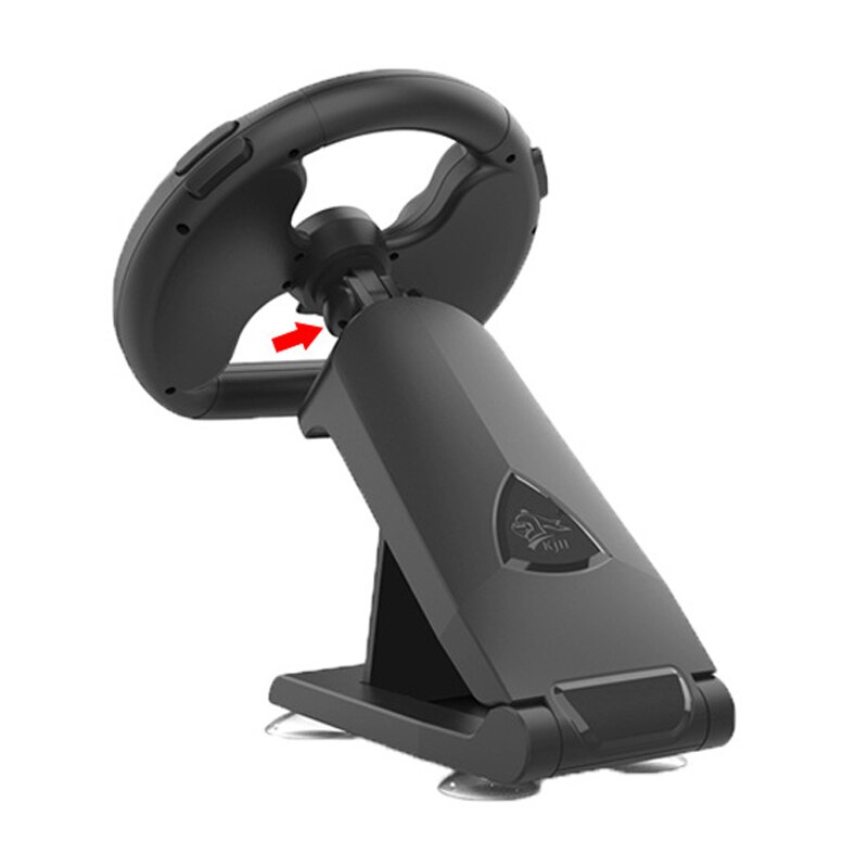 Steering Wheel Parts Components Controller Attachment with 4 Suction Cups for Nintendo Switch Racing Game NS Accessories