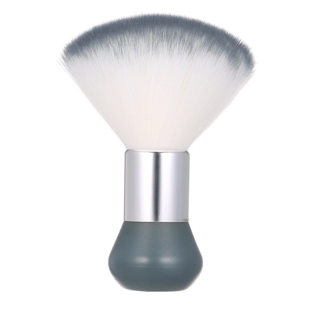 Nail Art Dust Brush Nail Cleaning Brush Nail Powder Brushes Nails Polish Remover for Acrylic Nails Gel Nail Art Tool: Gray
