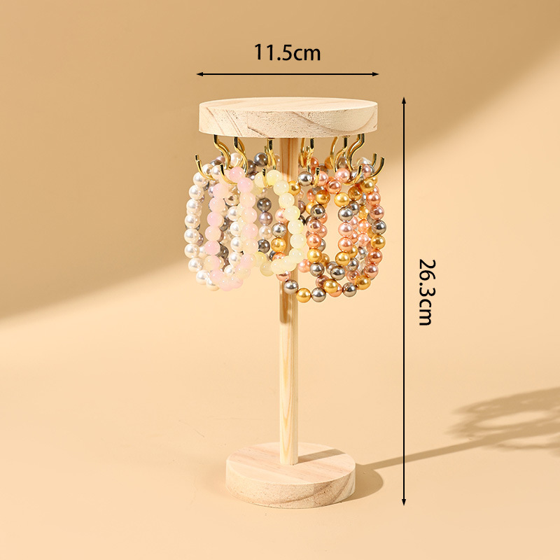 Sieraden Organisator Display Ketting Houder Ketting Hanger Sieraden Display Stand Kettingen Oorbellen Hanger Armbanden: green
