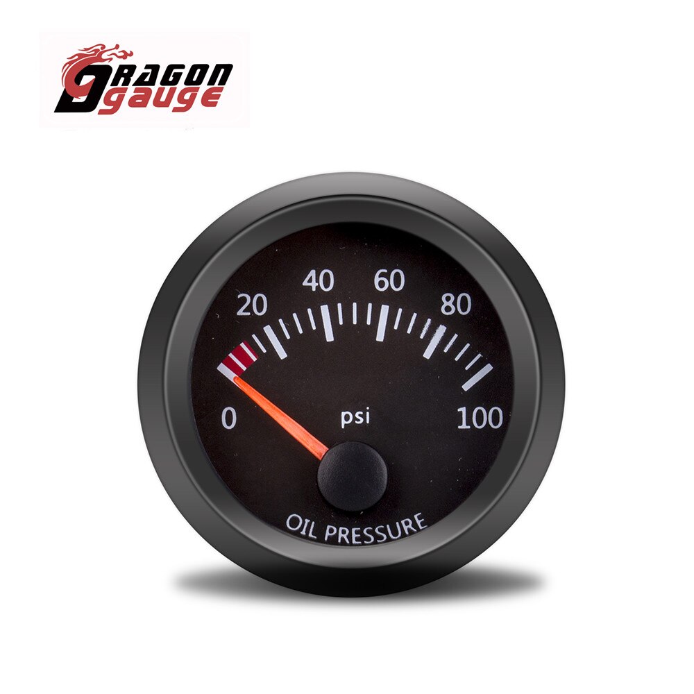 DRACHEN GAUGE 52mm Wasser Temp/Öl Temp/Voltmeter/Öl Presse/Vakuum/Boost Gauge/luft Kraftstoff Verhältnis/EGT Gauge Mit Sensor für 12V Auto: Elfenbein