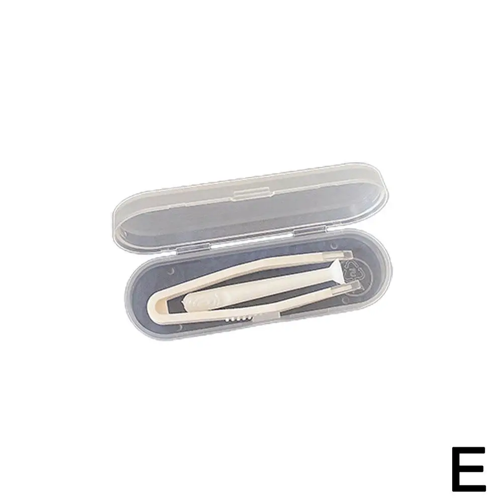 Pinzas de contacto para principiantes, aplicador de lentes de contacto, removedor de juego de contacto, insertador de herramientas B5E6: Negro