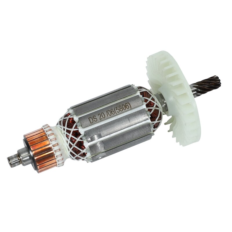 AC220-240V 9 dents arbre d'entraînement électrique scie circulaire Rotor Stator pour Makita 5704R 5806R 5704RK 518629-3 516489-7 5806B