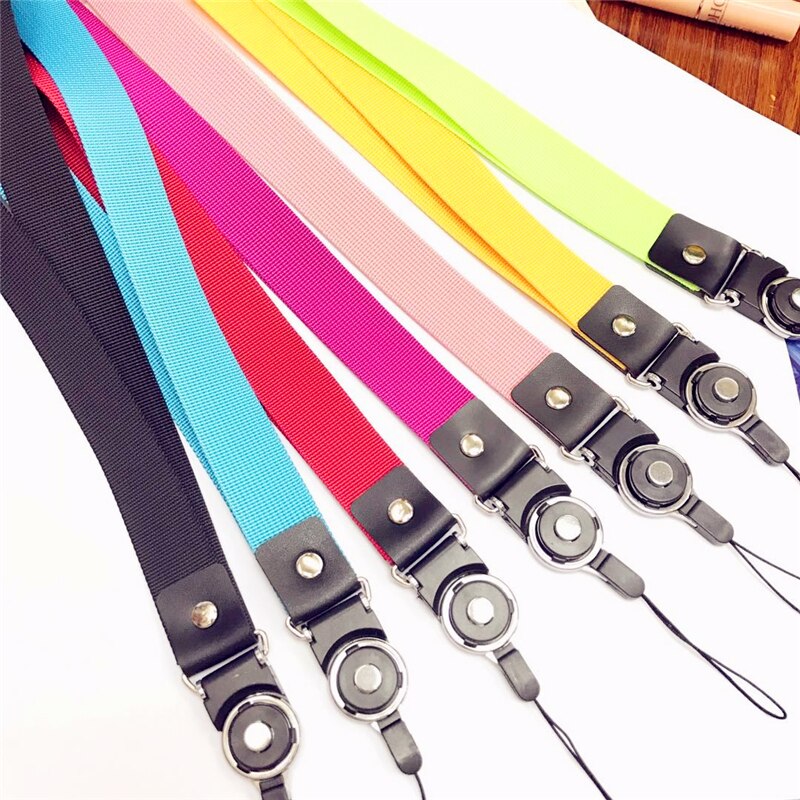 6 Kleuren Draagbare Mobiele Telefoon Riemen Touw Voor Samsung Galaxy S6 S7 Rand Plus Iphone 6 Plus Lanyard Neck Strap telefoon Decoratie