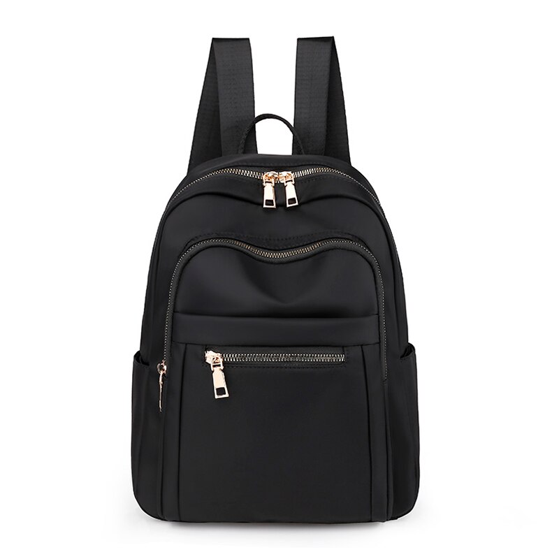 Rucksack Umhängetasche Zurück Rucksack Akademie Bagpack Rucksack Frauen Oxford frauen Rucksack Mädchen Schul Rucksack: Schwarz