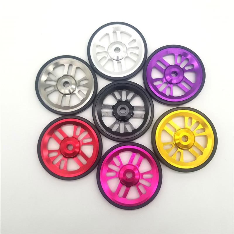 easywheel for Brompton bike folding bicycle easy wheel aluminum CNC processing ultralight