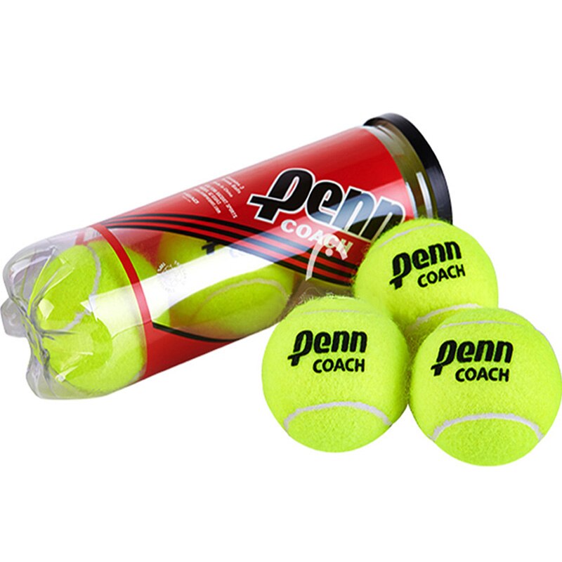 Hoofd Tennis Ballen 3 Pcs Hoge Rebounce Tenis Training Cricket Bal Sport Accessoires Praktijk Hit Tennis Trainer: Default Title