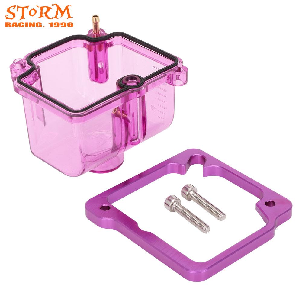 Bouchon d&#39;huile pour carburateur KEIHIN PWK KSR OKO KOSO 28 30 32 34 36 38 40 42, fond Transparent