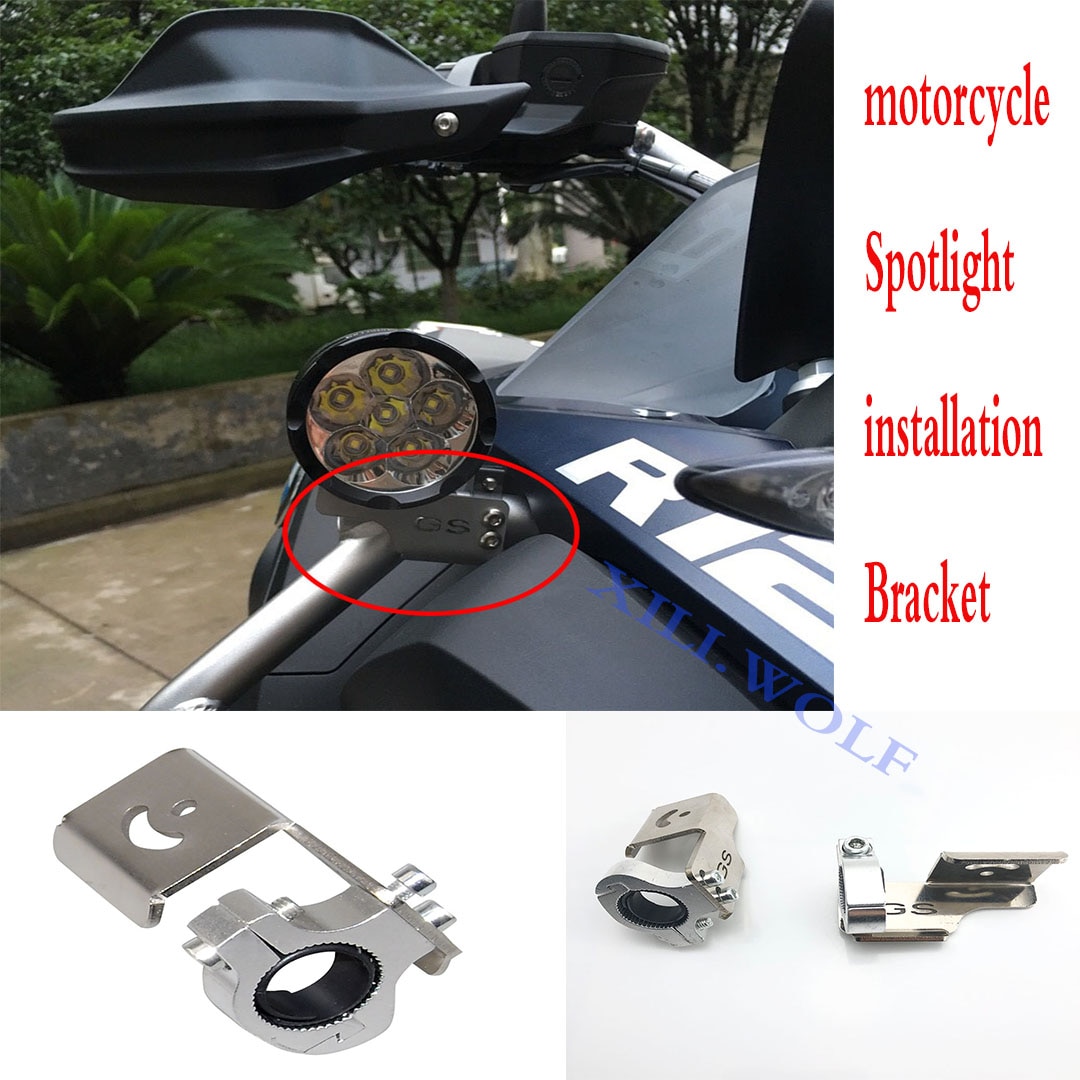 Gælder for bmw spotlight beslag  r200gs r1250gs adv waterbird spotlight beslag modifikation tilbehør