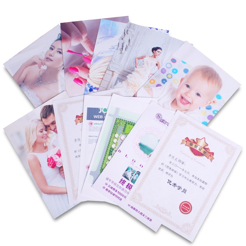 100 sheets 108g 128g A3 A4 Single Side Matte Photo Paper for Color Inkjet Printers