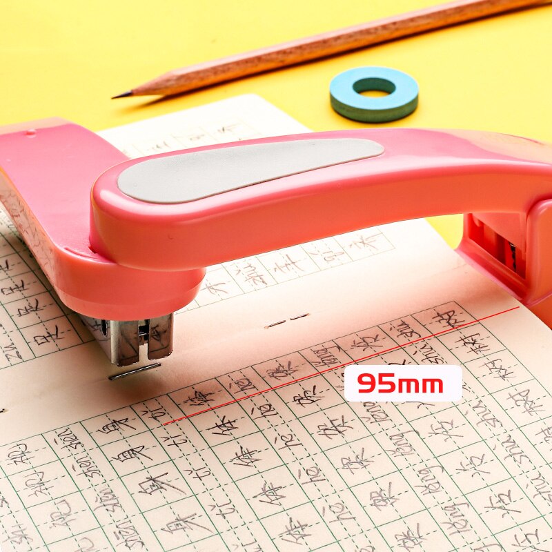 360 rotación engrapadora de alta resistencia uso 24/6 grapas sin esfuerzo grapadora de papel para la escuela suministros de encuadernación de oficina