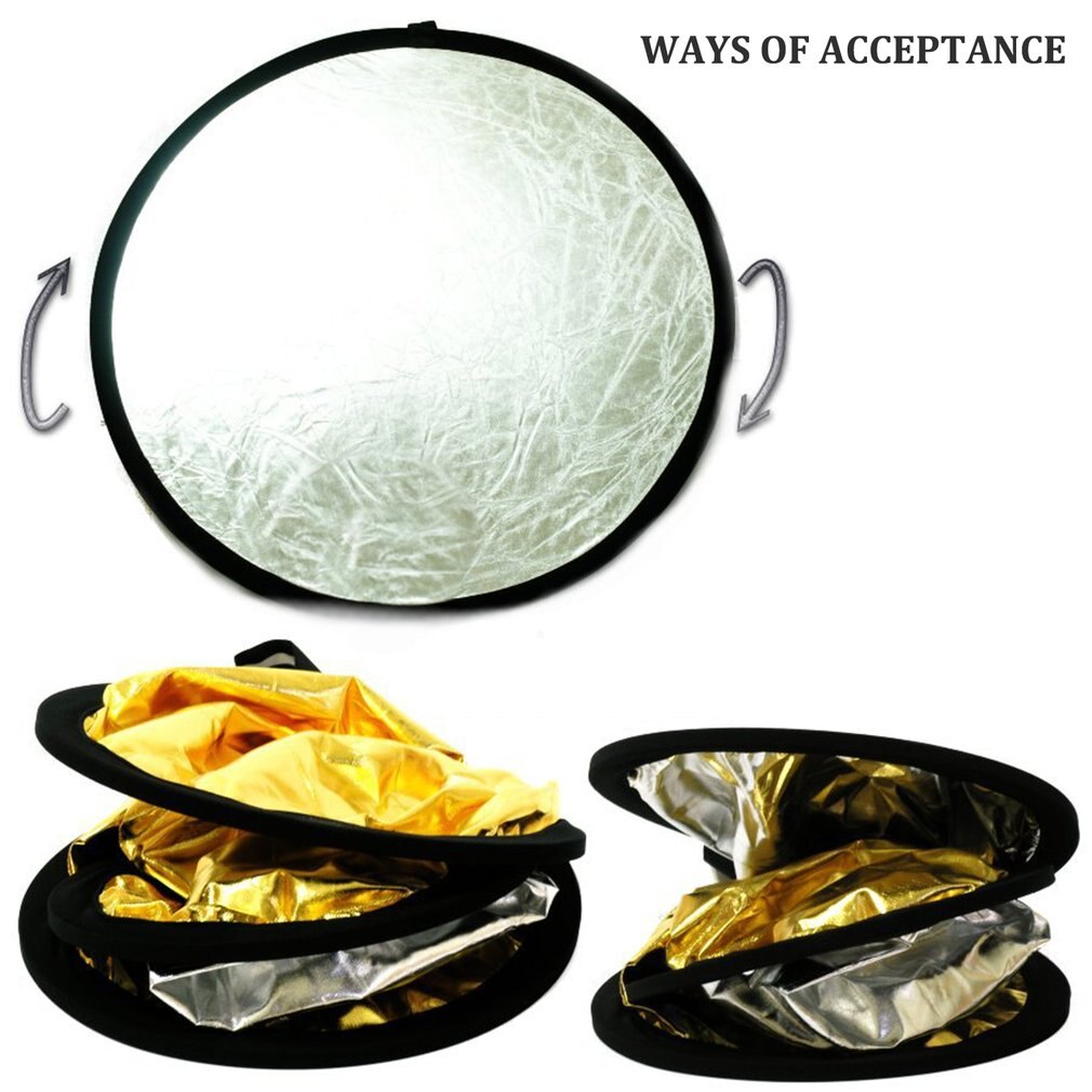 60Cm Draagbare Inklapbare Ronde Camera Verlichting Apparatuur Foto Disc