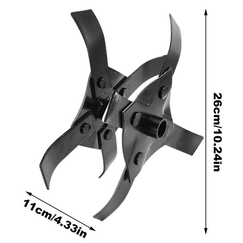 Garden Rototiller Cultivator Precision Alloy Multi-purpose Weeding Eater Trimmer Rotary Cultivator Tool Hedge Trimmer Lawnmower
