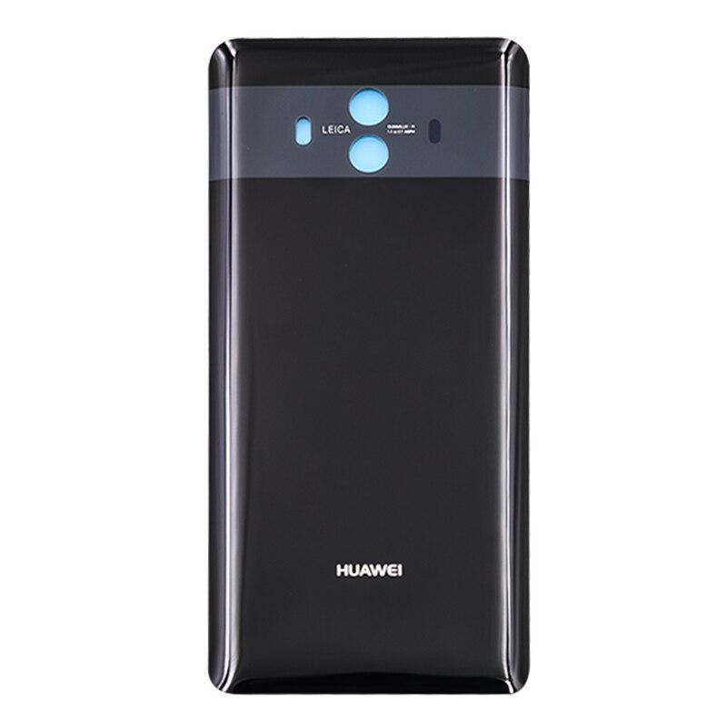 Nieuw Voor Huawei Mate 10 / Mate 10 Pro Batterij Back Cover 3D Glas Panel Mate10 Achter Deur Batterij Behuizing case Lijm Vervangen: Mate 10 Black