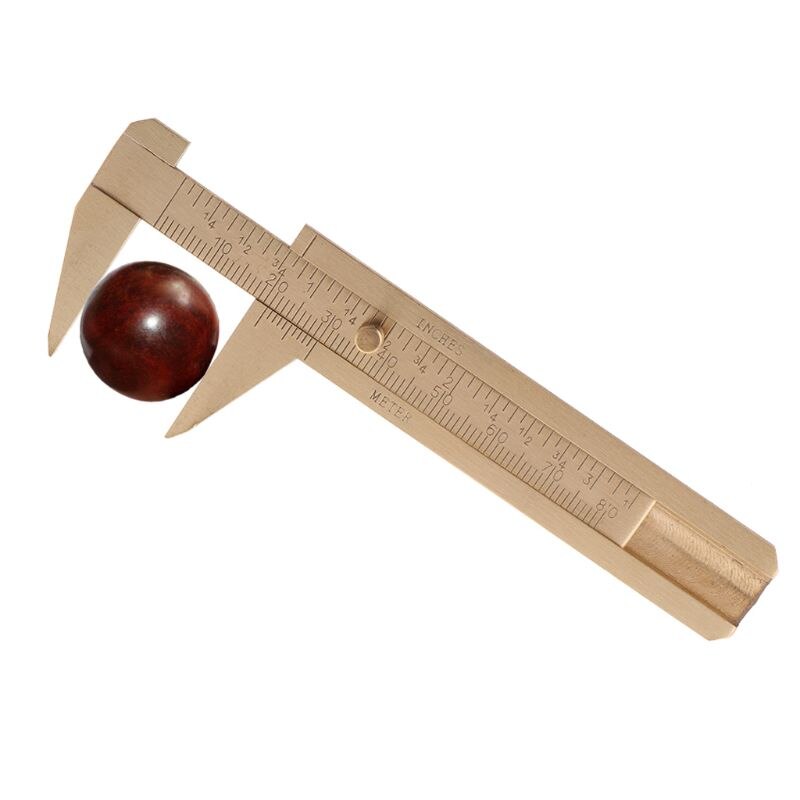 Mini Brass Sliding Gauge Vernier Bead Jewelry Cali... Grandado