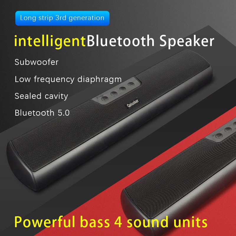 Beste 3d Omliggende Home Theater Systeem Bass Speaker Box Voor Telefoon Bluetooth Draadloze Soundbar Soundbar Met Subwoofer