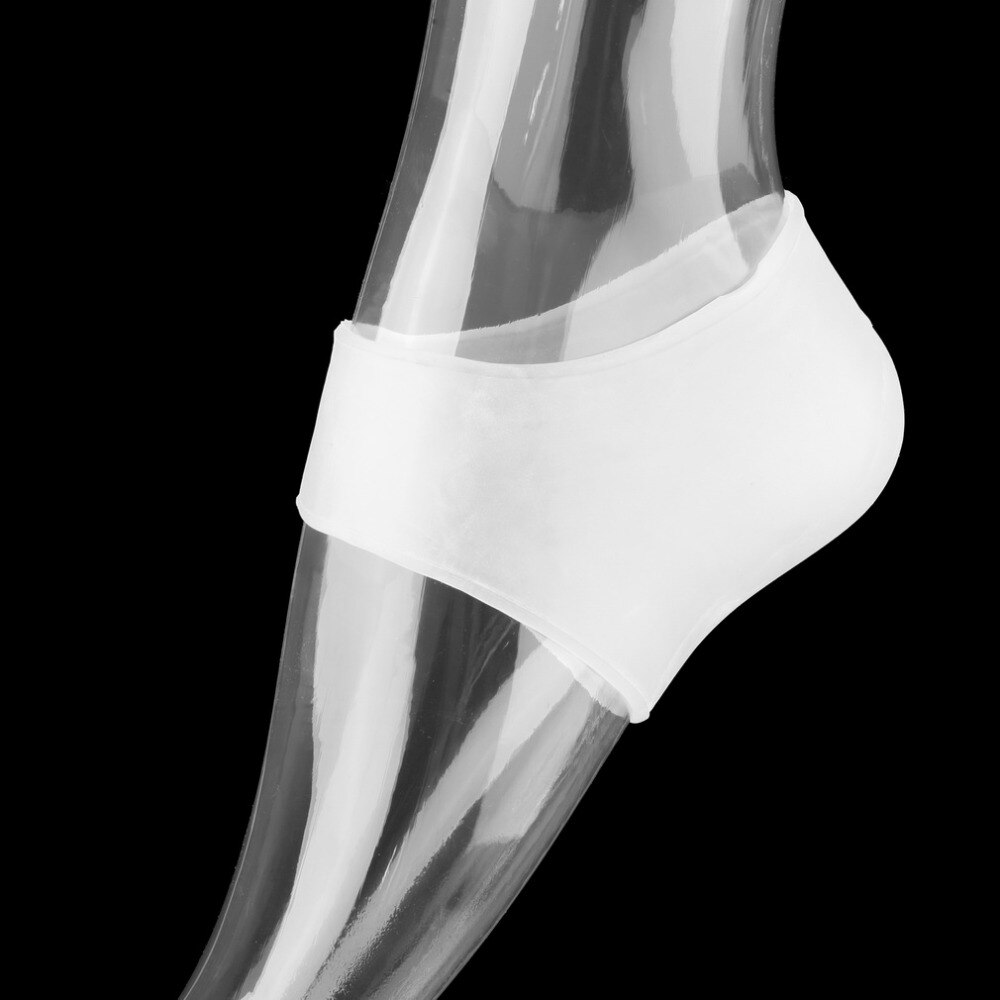 1PC nowy miękki silikonowy żel nawilżający pięty skarpety antypoślizgowa konserwacja popękana skóra na stopach ochraniacze skóry kostki wsparcie