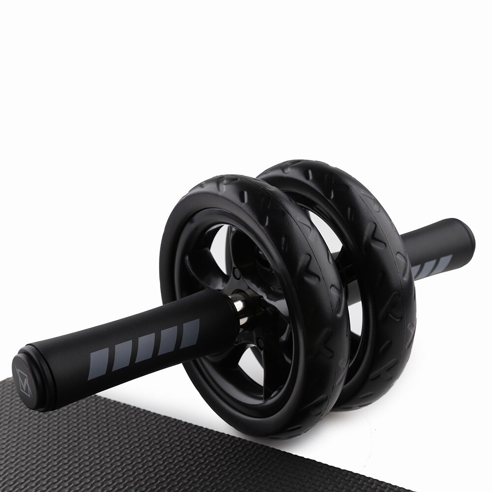 Pas de bruit roue abdominale Ab rouleau avec tapis pour équipement de Fitness exercice de gymnastique