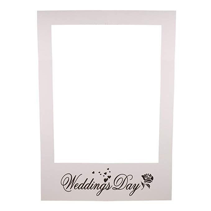 Cadre de stand pour photos à Selfie pour mariage, grande image pour fête d'anniversaire et mariage