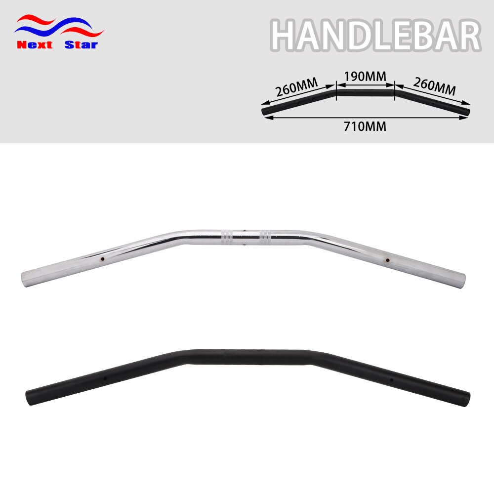 Motorcycle 22mm 25mm iron Handlebar Handle Bar For HONDA KTM KAWASAKI YAMAHA SUZUKI Off Road Motocross Pit Bikes Dirt Bike