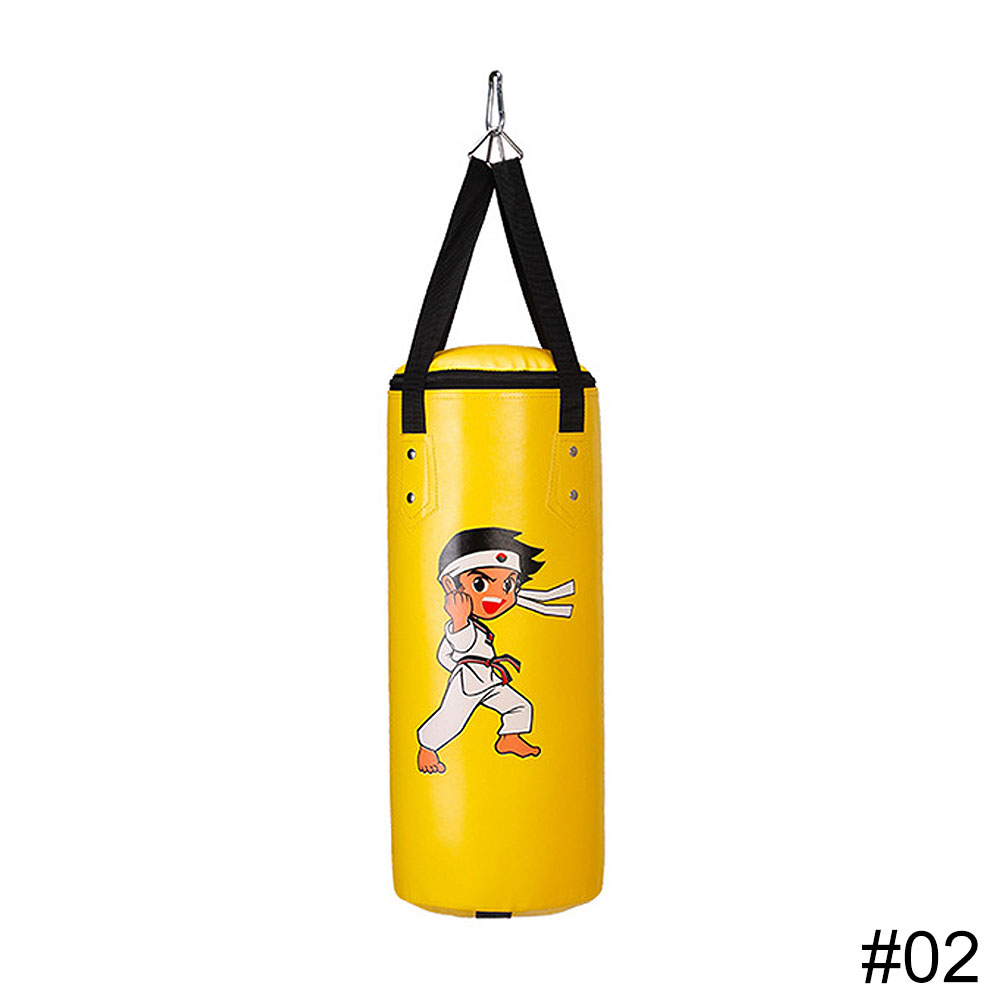 Empty Kids Boxing Sandbag Home Fitness Hook Hanging Kick Punching Bag Boxing Training Fight Karate Punch Muay Thai Sand Bag