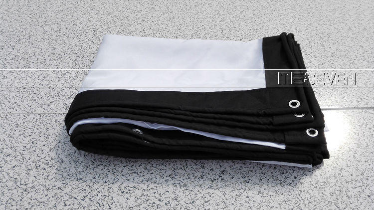 Pantalla de proyección de lona hd de 120 pulgadas y 4:3 pulgadas de gran tamaño para películas al aire libre