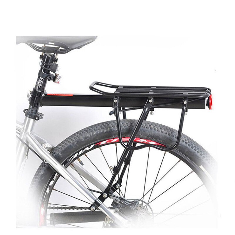 Bike Cargo Rack Bicycle Rear Rack Shelf Quick Release Luggage Carrier Cycling Seatpost Bag Holder Stand for 20-29 Inch Bikes