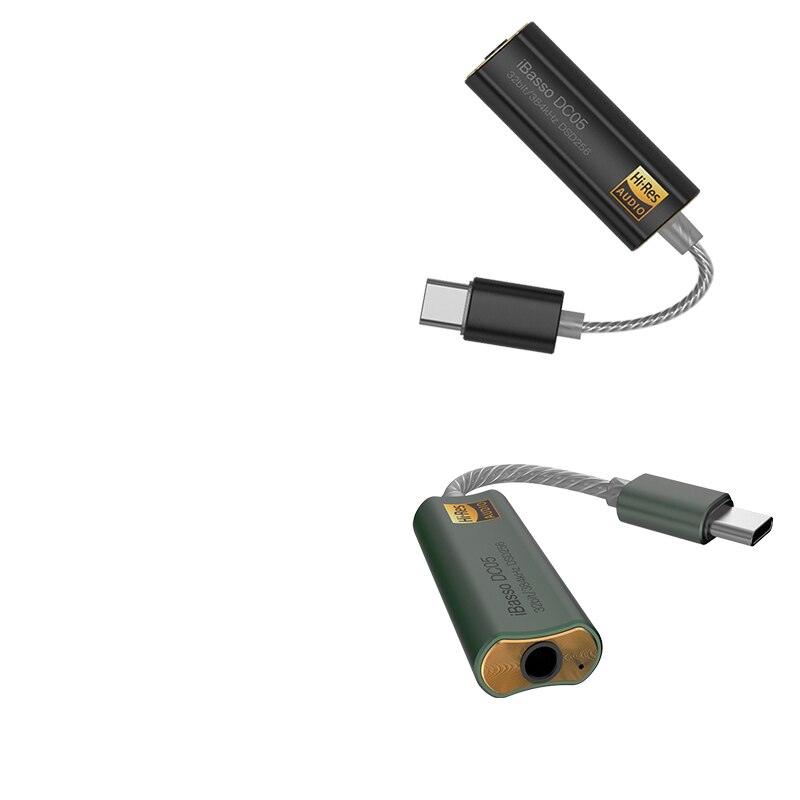Casque d&#39;écoute décodeur HIFI ibasso dc05, ligne de type c à 3.5mm, Android
