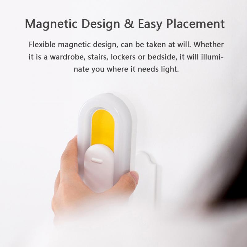 1pcs LED Intelligent Door Lock Cabinet Key Induction Small Night Light Sensor Lamp Human Infrared Sensor Photosensitive Sensors
