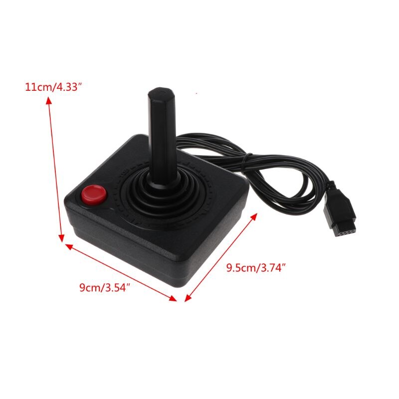 Retro Classic Controller Gamepad Joystick Voor Atari 2600 Game Rocker Met 4-Weg Hefboom En Enkele Actie Knop