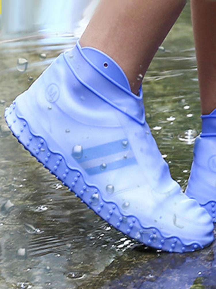 1 paar Wasserdichte Regen Schuhe Abdeckungen Unter – Grandado
