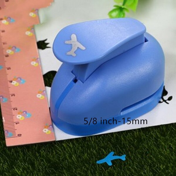 Free Ship 15mm-45mm Airplane shaped Craft Hole Punch Photo Frame Greeting Card DIY Tools Aircraft Paper and Eva Cutter: 1piece 15mm