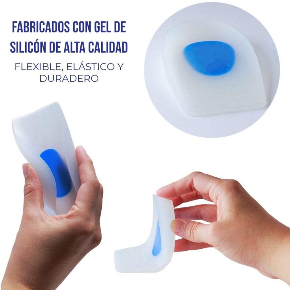 Gel Heel Insoles DurablePads For Plantar Fasciitis Heel Spur And Achilles Pain Absorbent Gel Heel Cuplastic Cushions