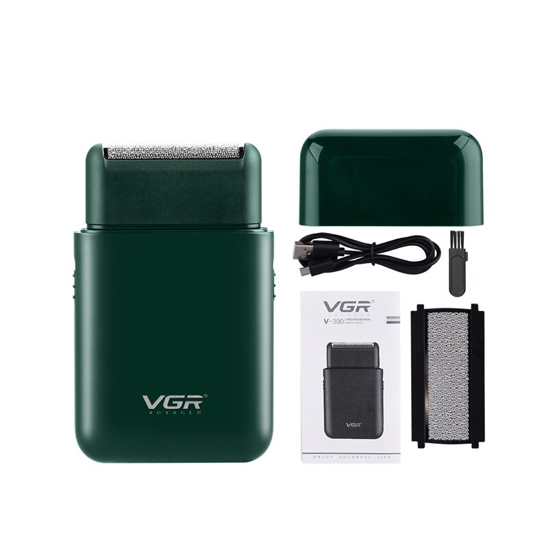 Portable Reciprocating Electric Shaver Mini Beard Sideburn Trimmer Painless Shaver Cordless Razor Hair Cutter Trimming Machine