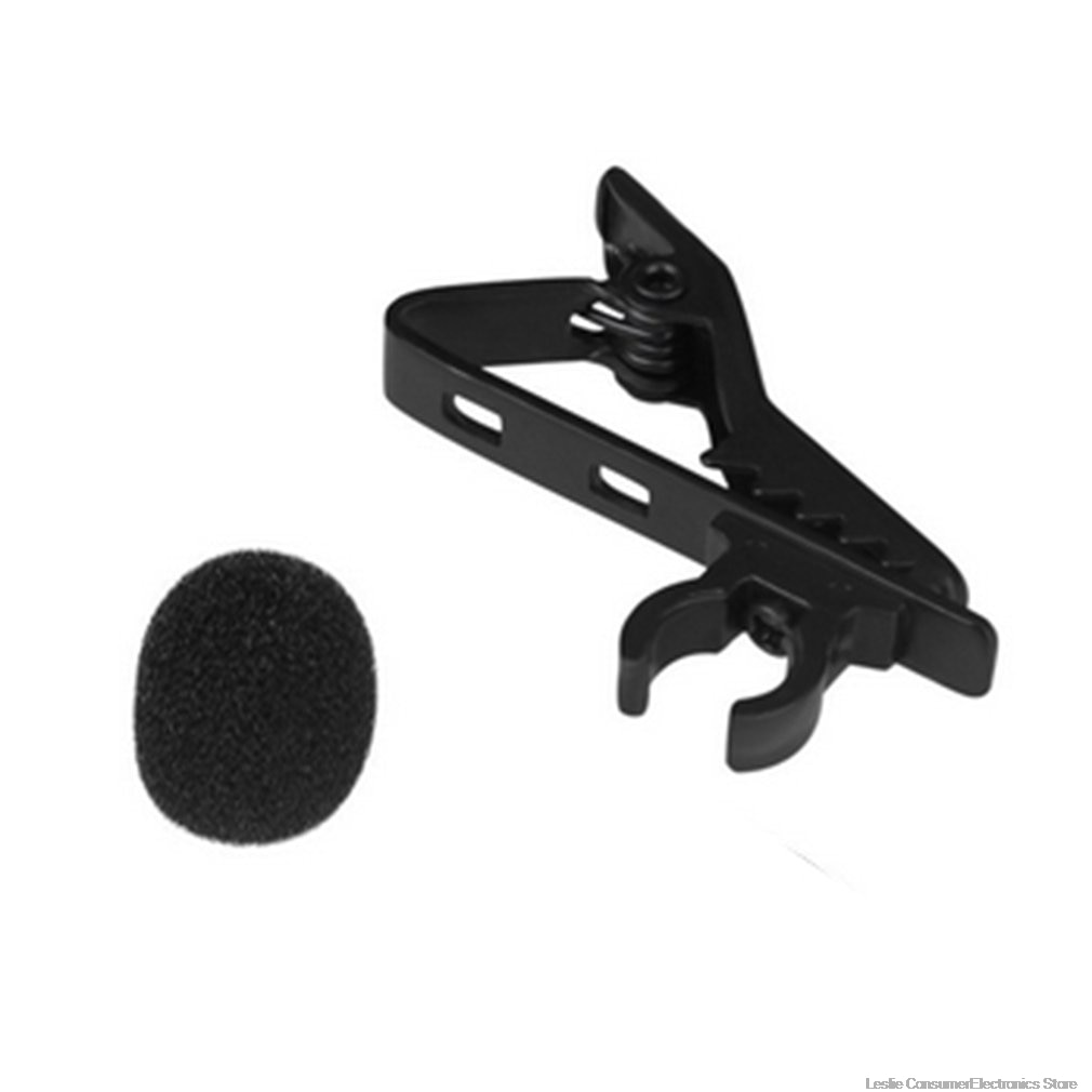 Mini Microfoon Condensator Clip-on Revers Lavalier Microfoon Wired voor Telefoon Laptop Voor Telefoon Draagbare Mini Stereo HiFi Sound