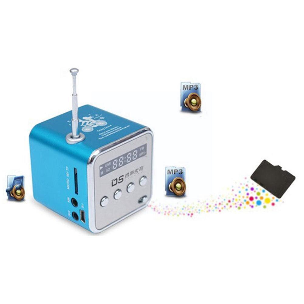 TD-V26 Draagbare Micro Tfb Mini Speaker Music Player Draagbare Radio Speaker MP3 Speler Laptop Mp3 Telefoon Stereo Fm MP4 Y5S7