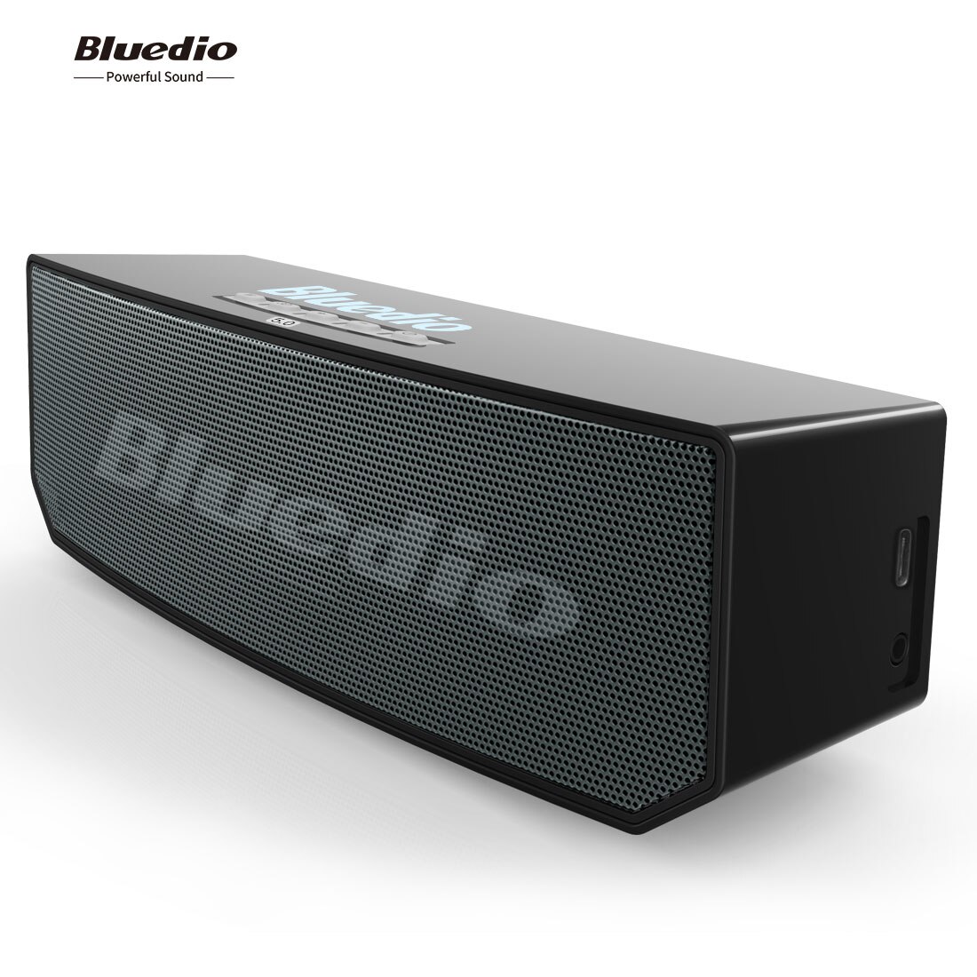 Grote bas Bluedio Bluetooth speaker Draagbare Draadloze speaker voor telefoons met microfoon 10W luidspreker: Default Title