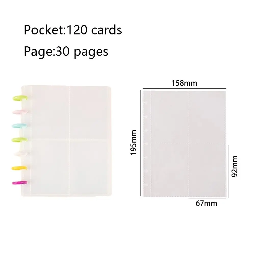 Multi-Taschen 3-Zoll-Fotoalbum eins Stil Idol Karten sammeln Buch kpop Karten Halfter verlieren blatt Bindemittel Foto karten Halfter: violett
