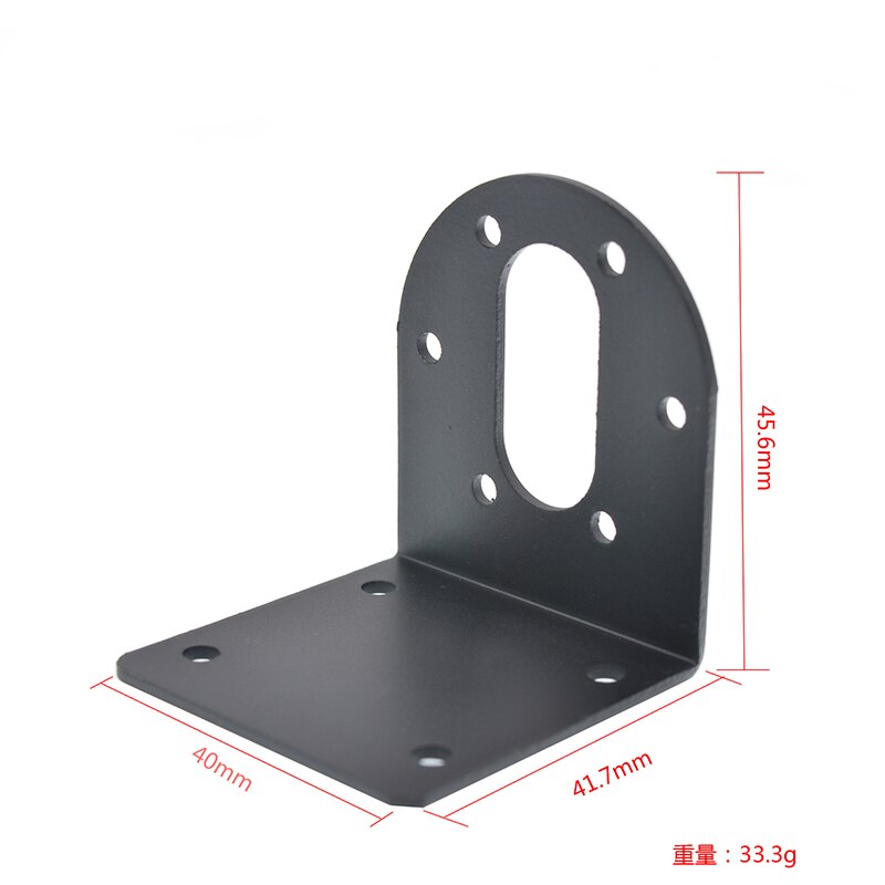 1PCS 37mm DC geared motor fixed seat iron 37mm DC geared motor bracket fixed seat